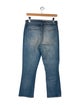 Veronica Beard High-Rise Straight Leg Jeans