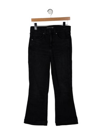 Veronica Beard High-Rise Wide Leg Jeans