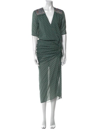 Veronica Beard Silk Long Dress