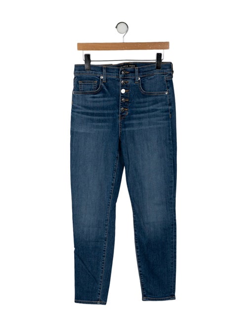 Veronica Beard High-Rise Skinny Leg Jeans