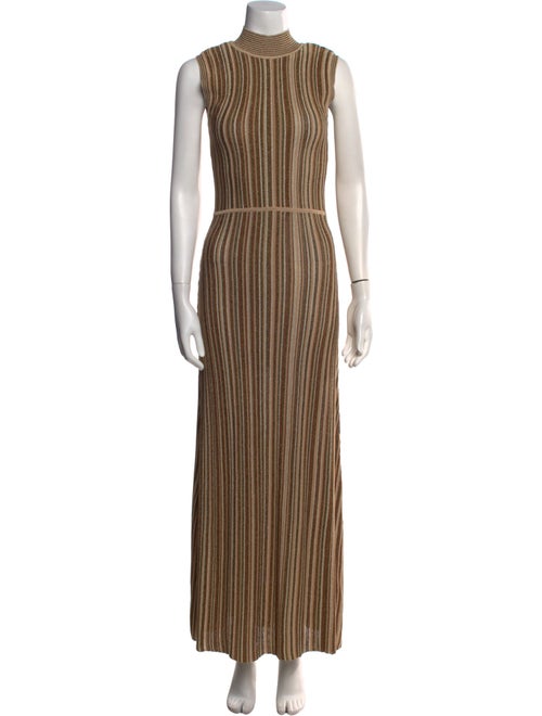Veronica Beard Turtleneck Long Dress