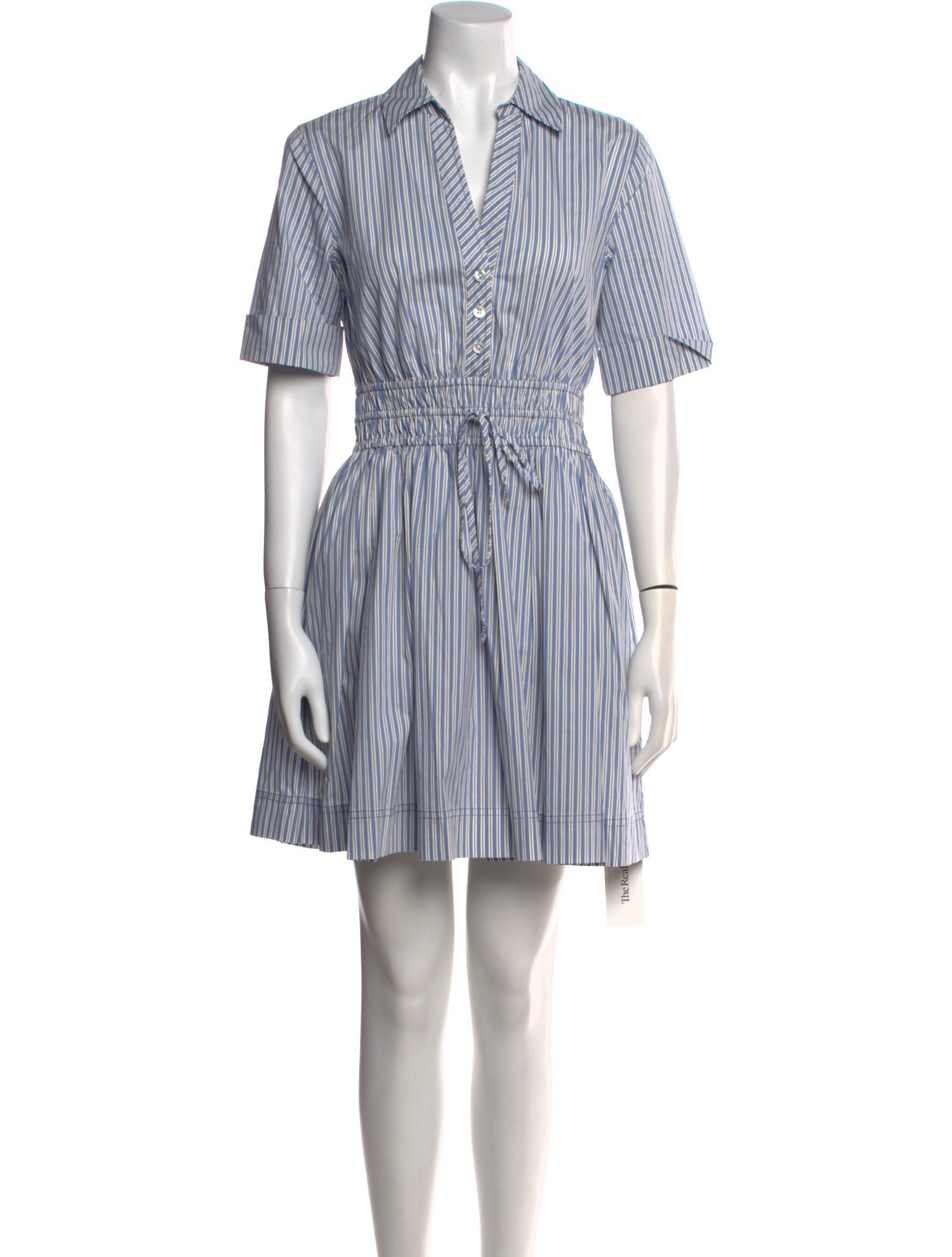 Veronica Beard Striped Mini Dress