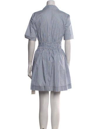 Veronica Beard Striped Mini Dress