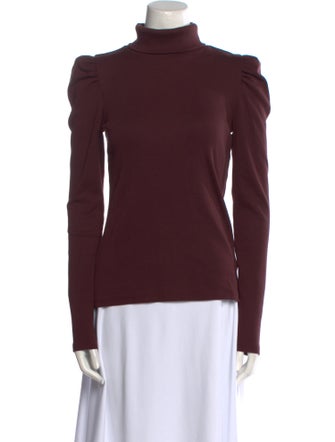 Veronica Beard Turtleneck Long Sleeve Top