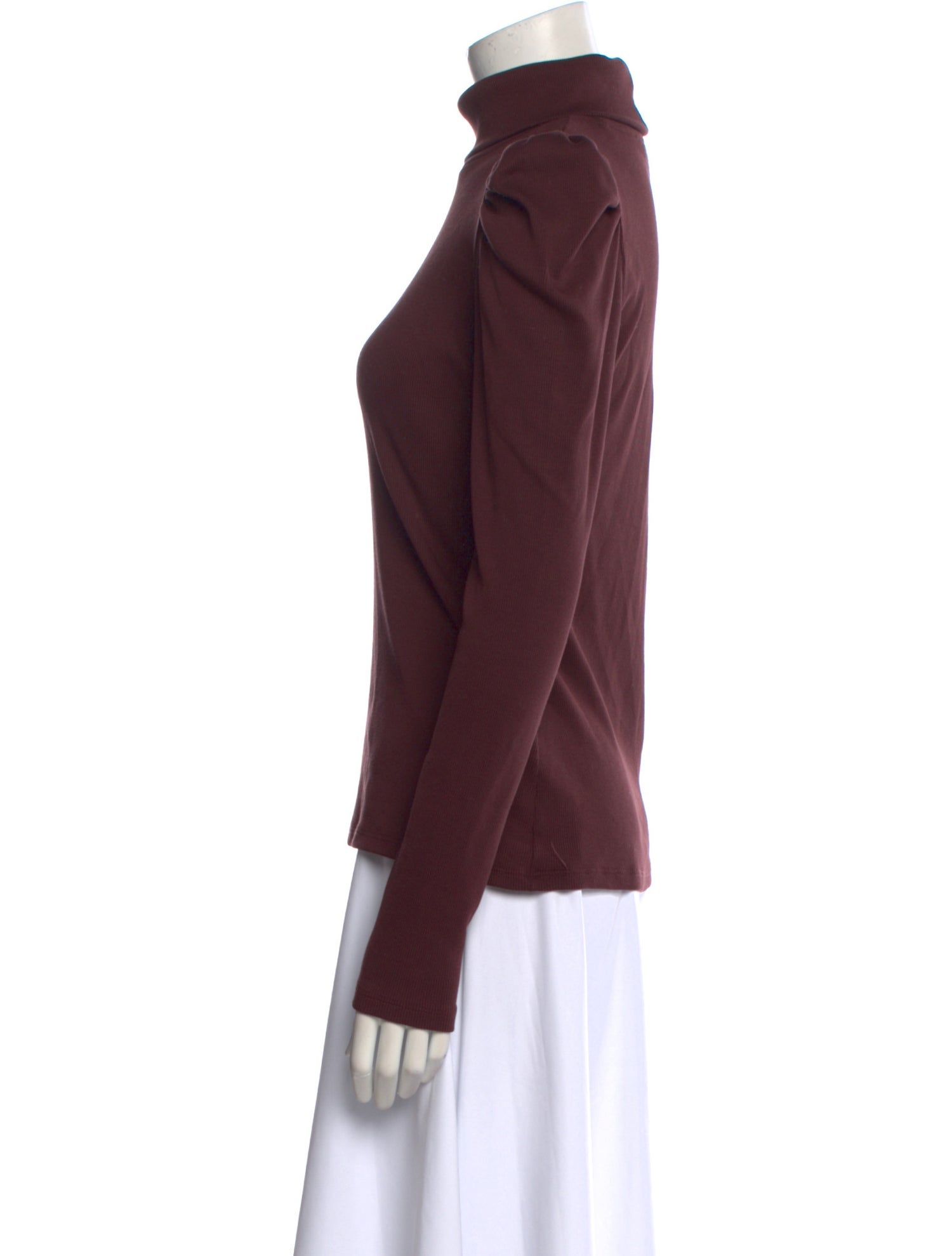 Veronica Beard Turtleneck Long Sleeve Top