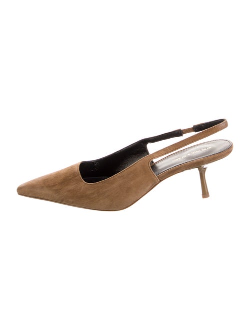 Veronica Beard Ponyhair Slingback Pumps