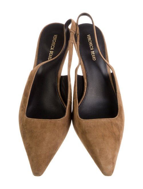 Veronica Beard Ponyhair Slingback Pumps