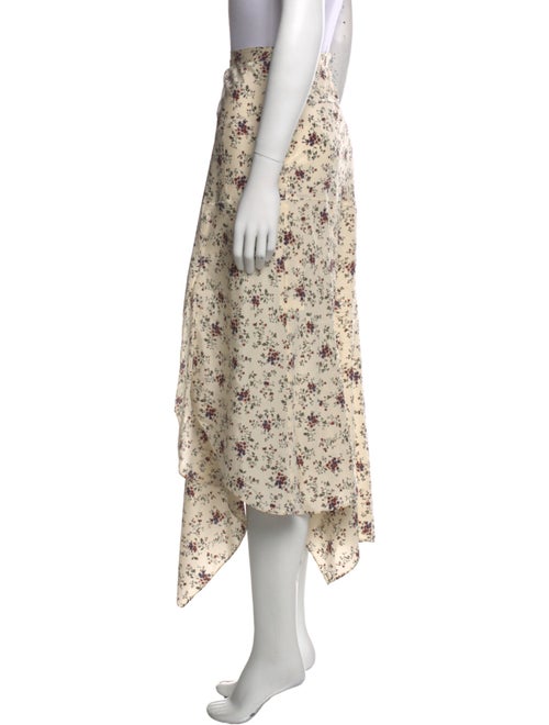 Veronica Beard Silk Midi Length Skirt