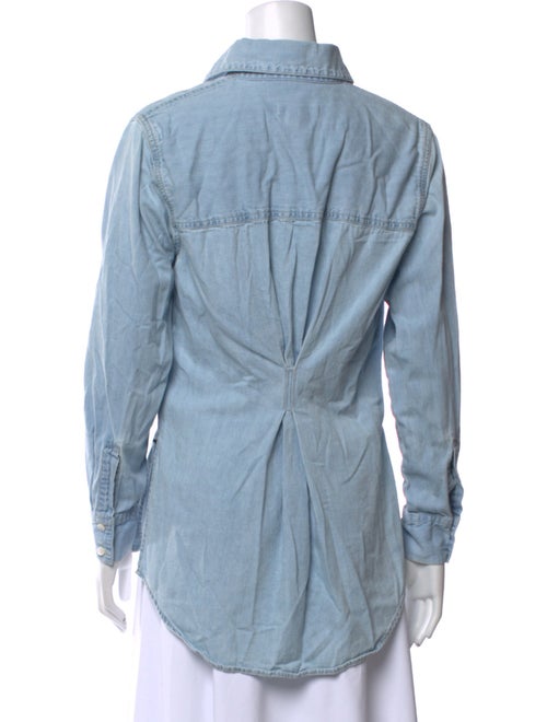 Veronica Beard Long Sleeve Button-Up Top