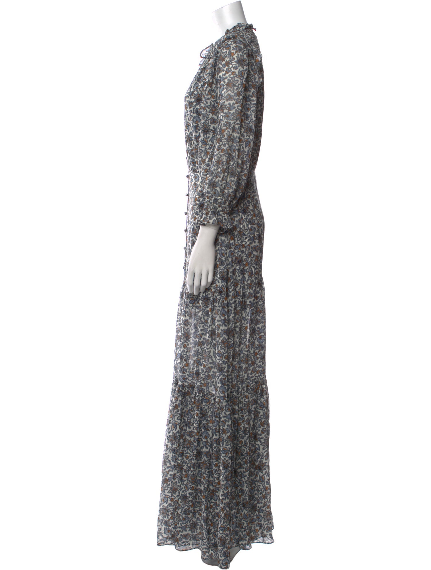 Veronica Beard Silk Long Dress w/ Tags