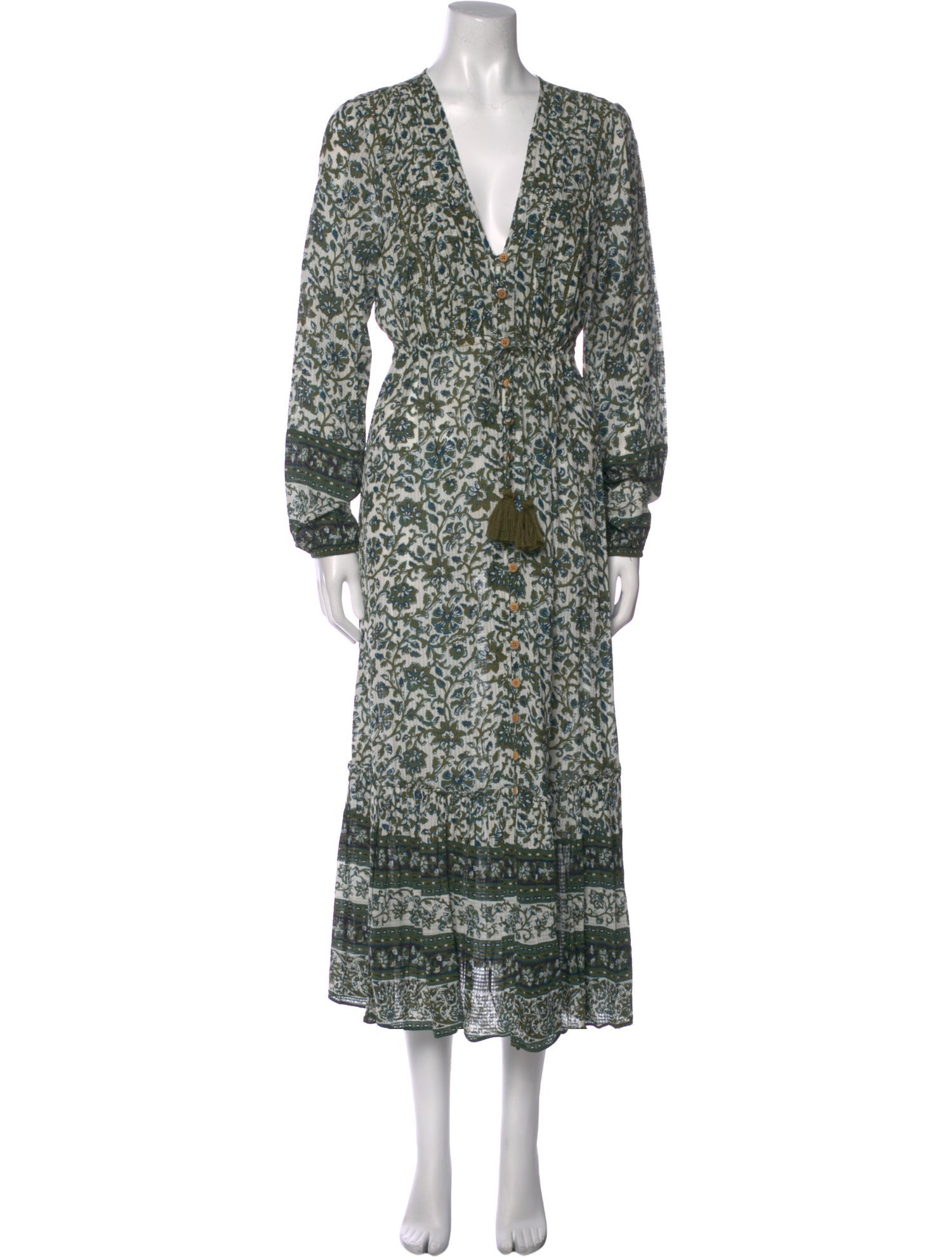 Veronica Beard Printed Long Dress