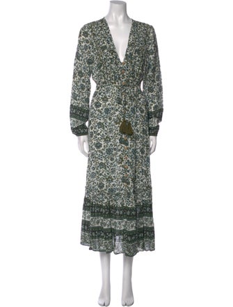 Veronica Beard Printed Long Dress