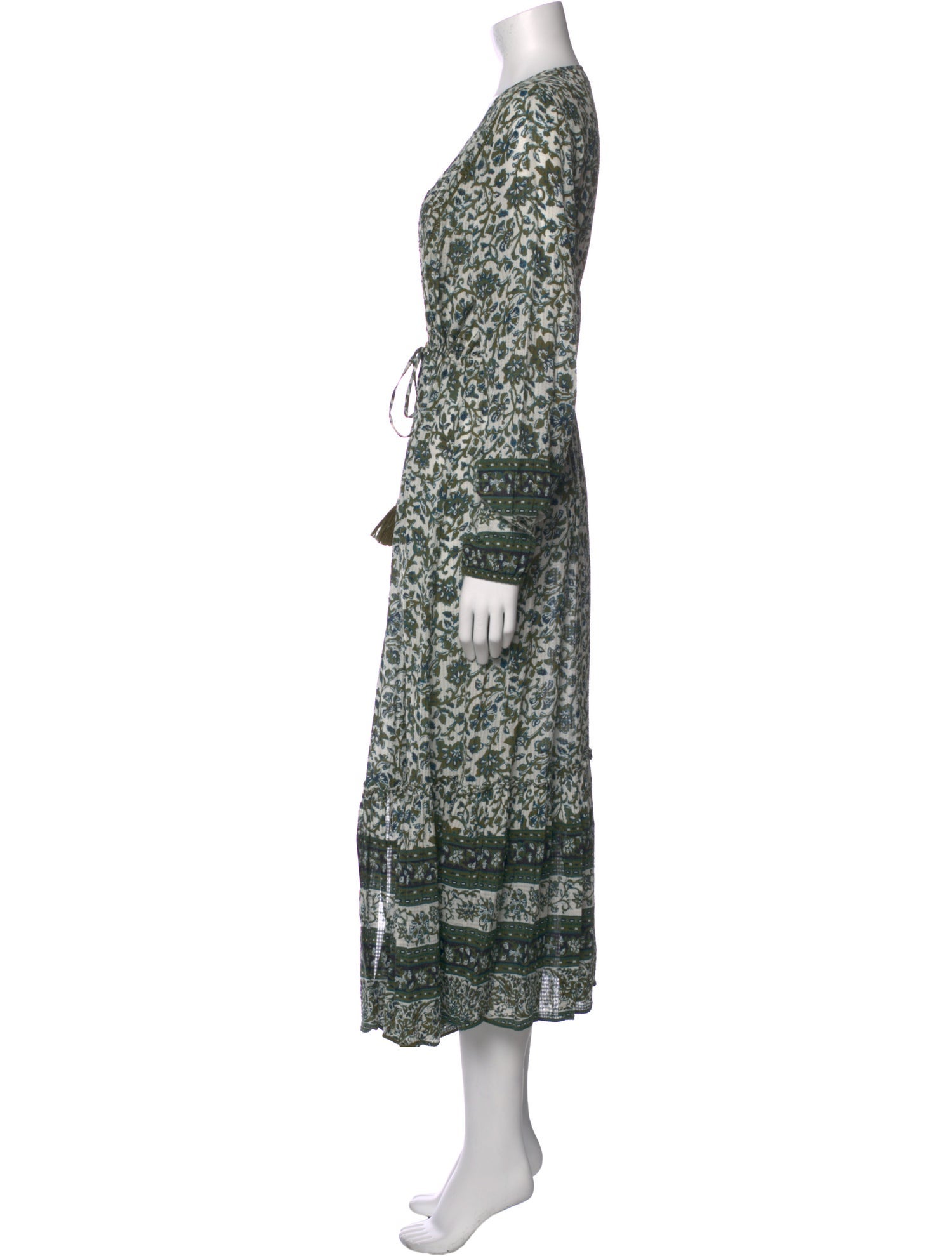 Veronica Beard Printed Long Dress