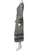 Veronica Beard Printed Long Dress