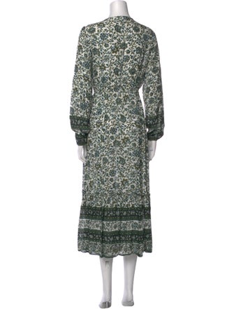 Veronica Beard Printed Long Dress