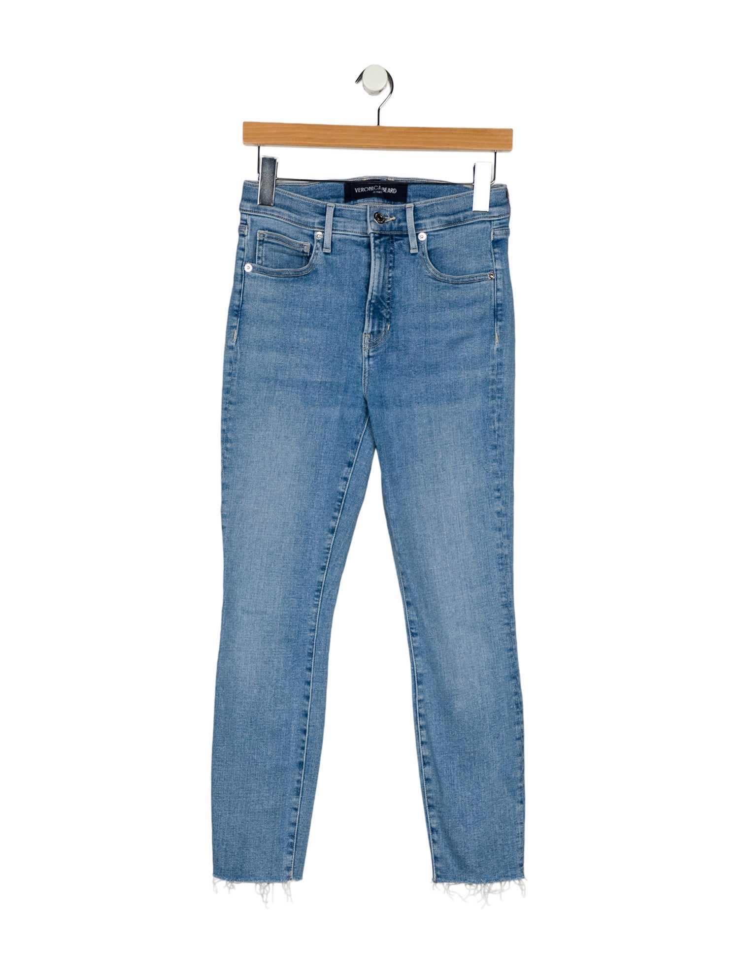 Veronica Beard Mid-Rise Skinny Leg Jeans