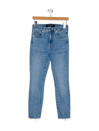 Veronica Beard Mid-Rise Skinny Leg Jeans