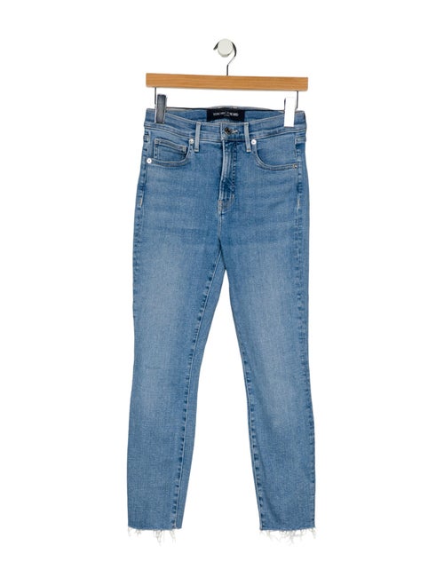 Veronica Beard Mid-Rise Skinny Leg Jeans