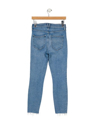 Veronica Beard Mid-Rise Skinny Leg Jeans