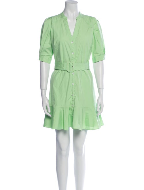 Veronica Beard V-Neck Mini Dress