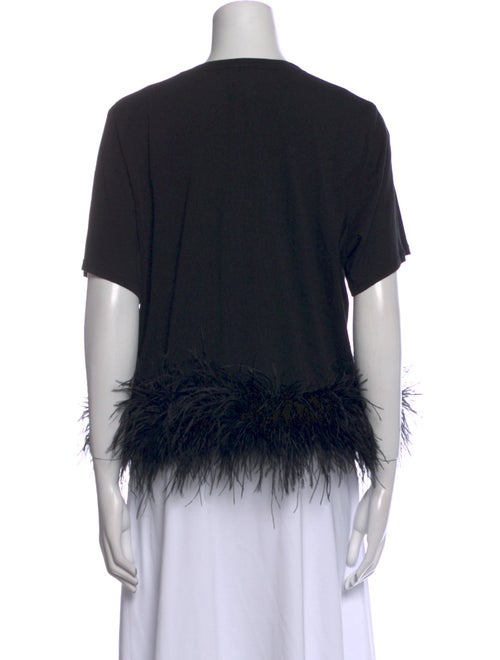 Veronica Beard Crew Neck Short Sleeve Top