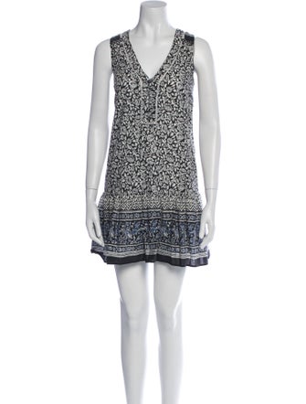 Veronica Beard Printed Mini Dress