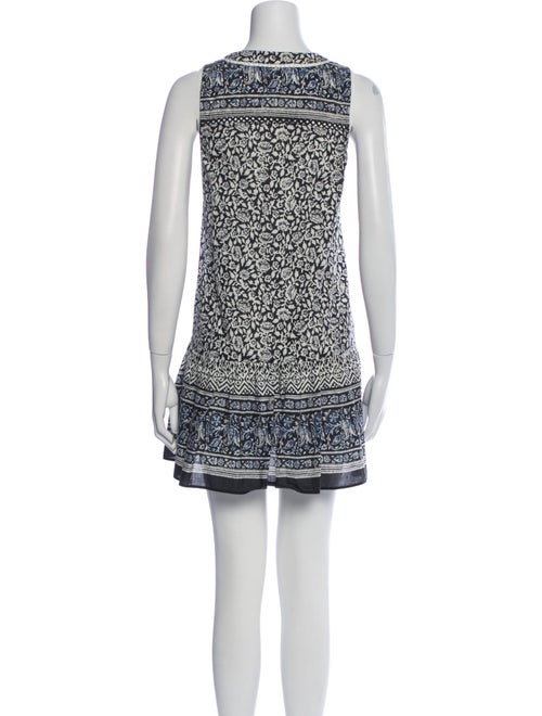 Veronica Beard Printed Mini Dress