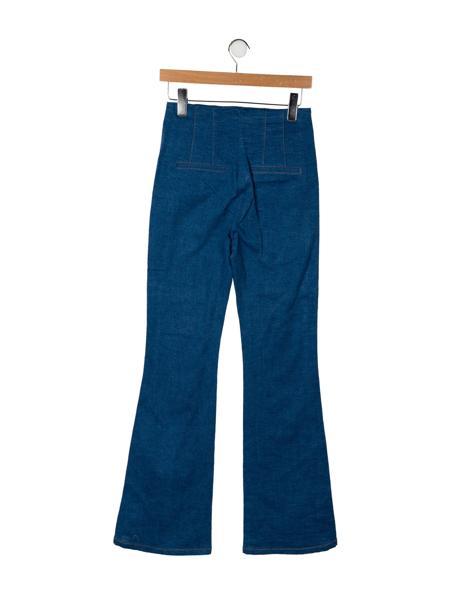 Veronica Beard High-Rise Wide Leg Jeans