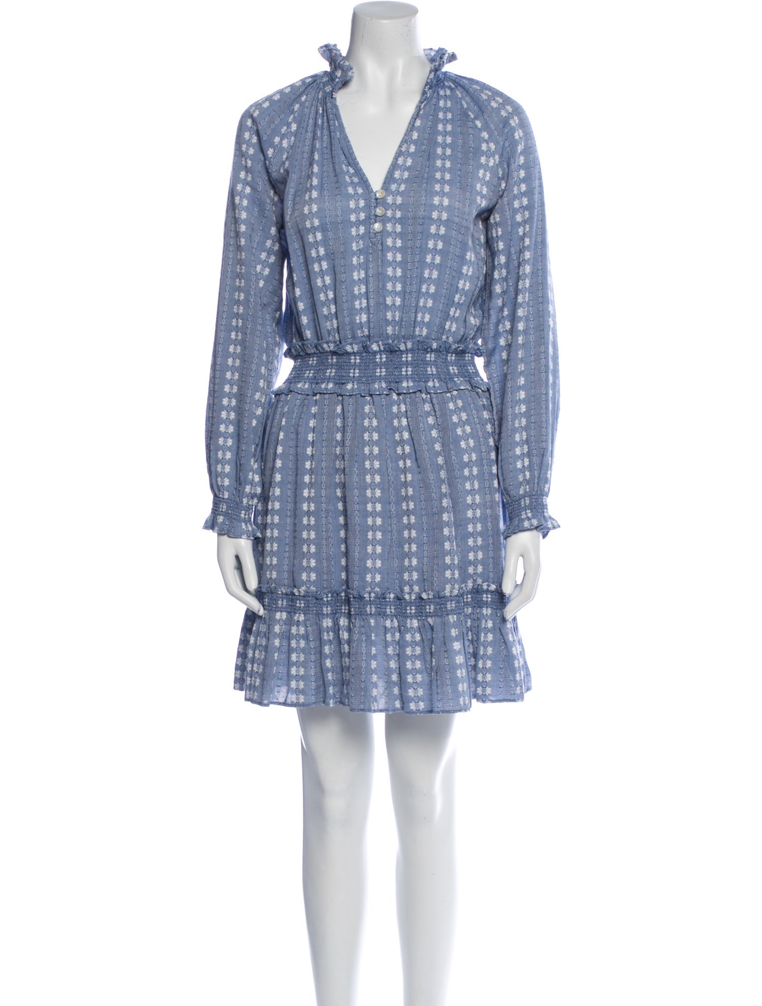 Veronica Beard Printed Mini Dress