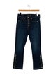 Veronica Beard Mid-Rise Straight Leg Jeans