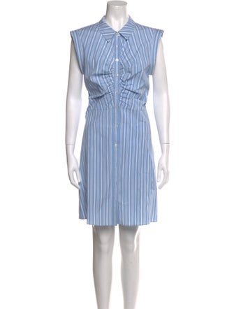 Veronica Beard Striped Knee-Length Dress
