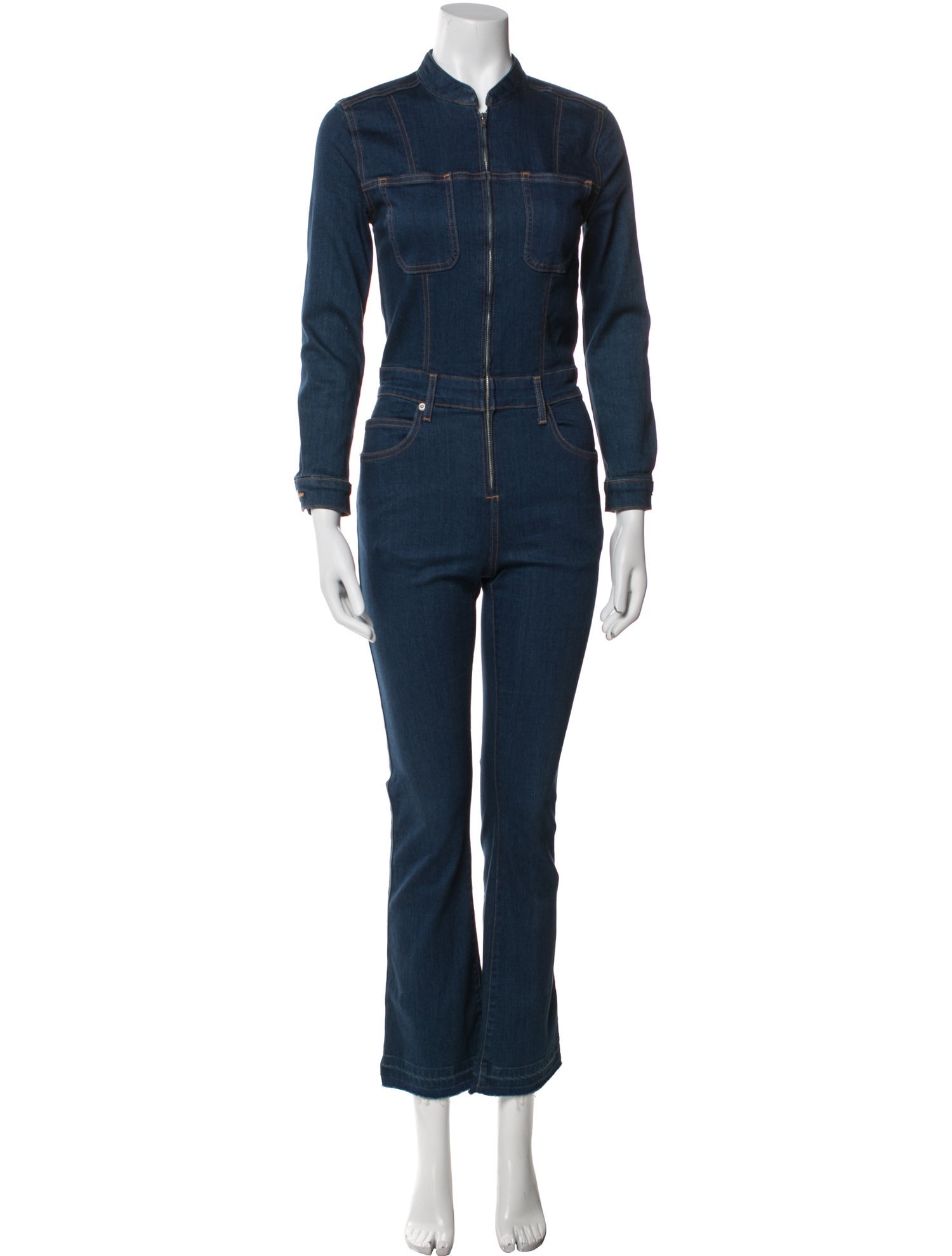 Veronica Beard Mock Neck Jumpsuit