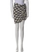 Veronica Beard Plaid Print Knee-Length Skirt