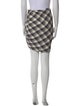 Veronica Beard Plaid Print Knee-Length Skirt