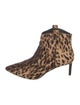 Veronica Beard Ponyhair Animal Print Western Boots