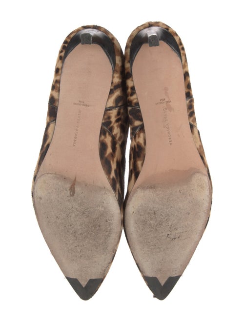 Veronica Beard Ponyhair Animal Print Western Boots