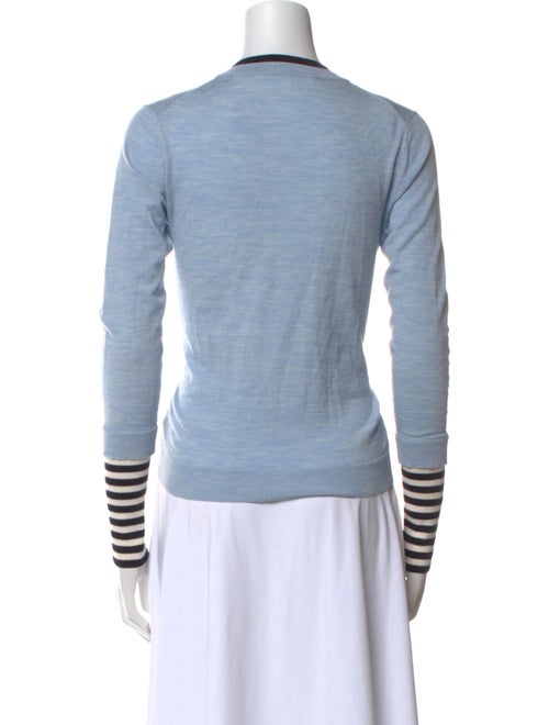 Veronica Beard Merino Wool Striped Sweater