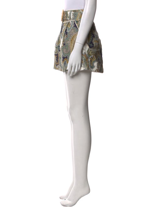 Veronica Beard Linen Mini Shorts