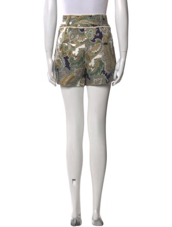 Veronica Beard Linen Mini Shorts