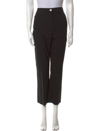 Veronica Beard Wool Straight Leg Pants
