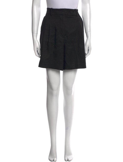 Veronica Beard Linen Mini Shorts