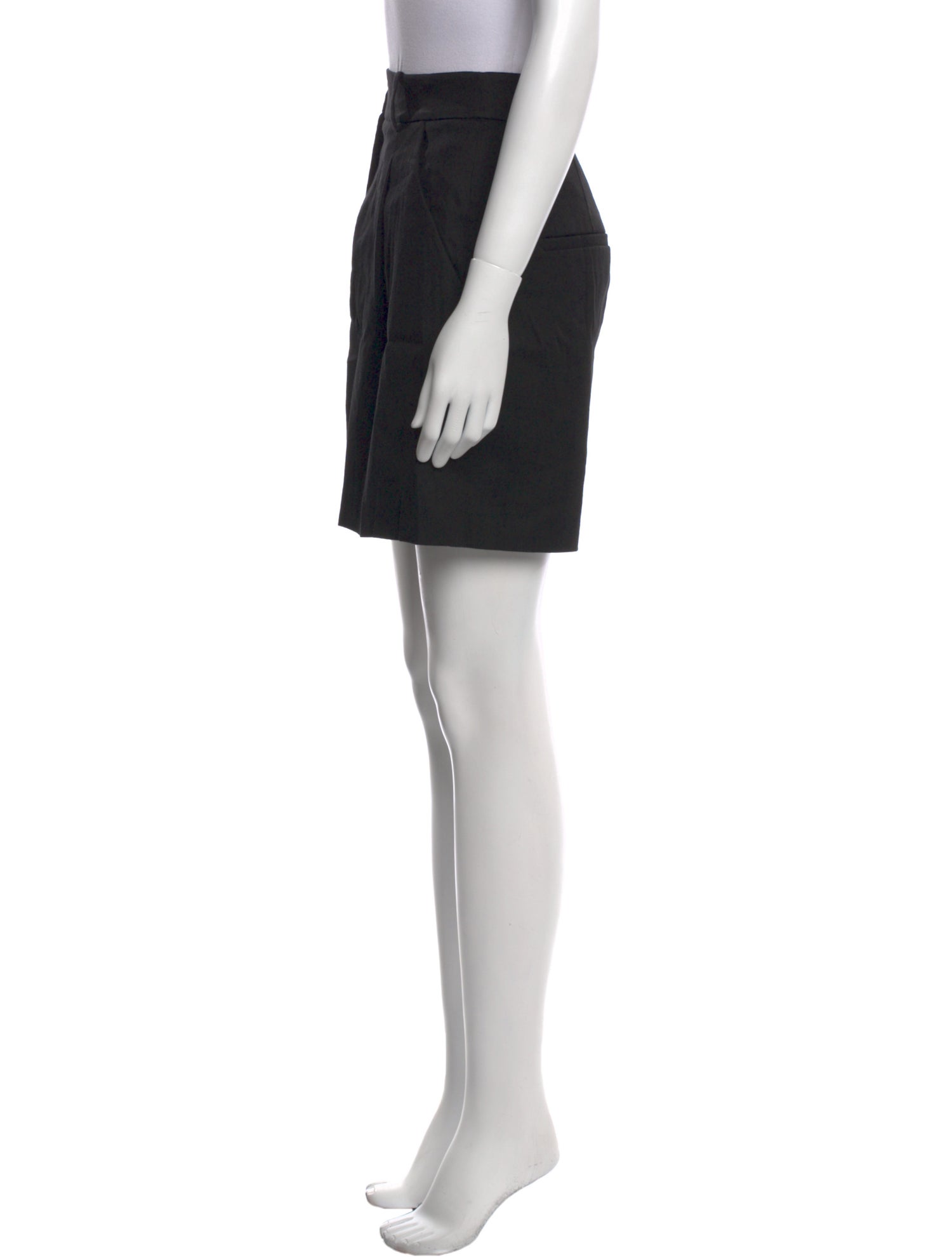 Veronica Beard Linen Mini Shorts