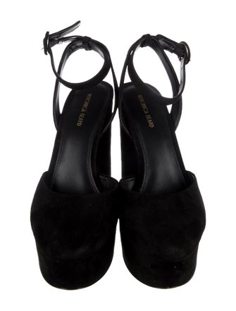 Veronica Beard Suede Slingback Pumps