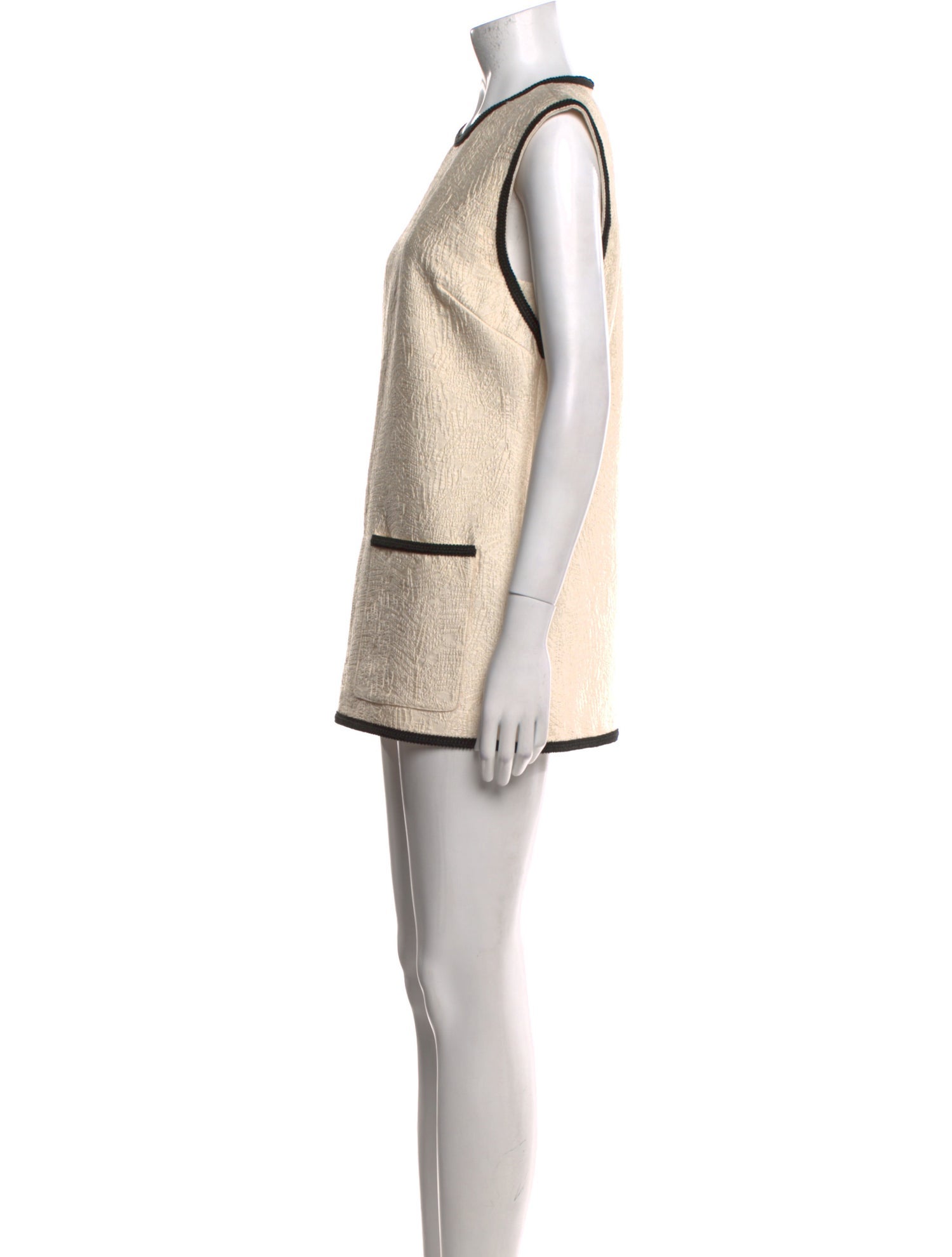 Veronica Beard Crew Neck Mini Dress