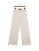 Veronica Beard High-Rise Wide Leg Jeans