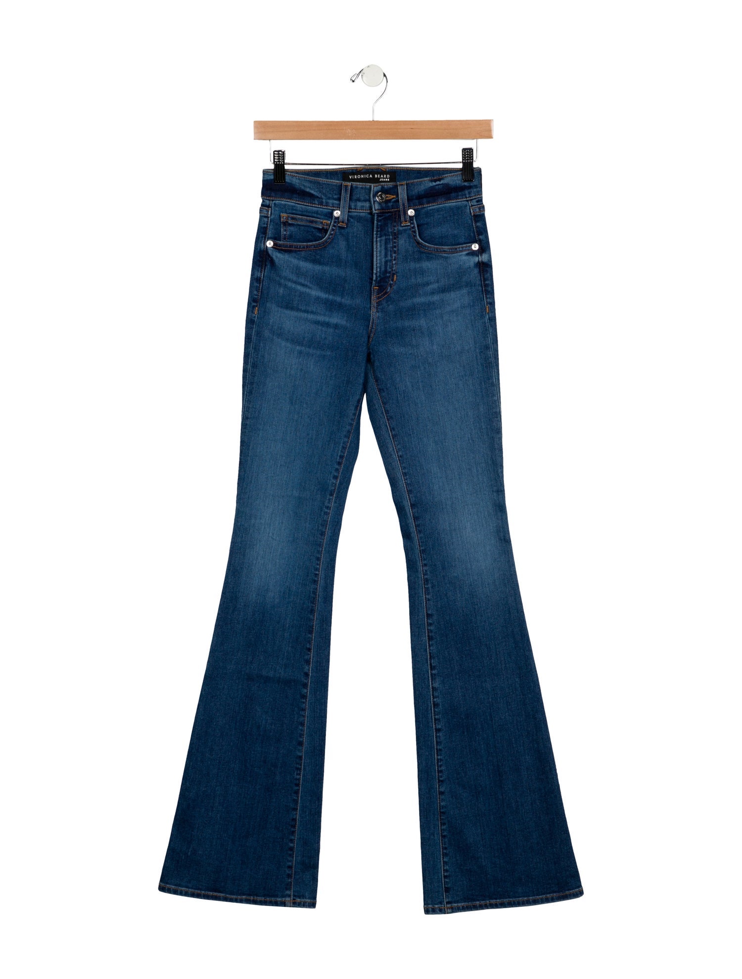 Veronica Beard Mid-Rise Wide Leg Jeans w/ Tags