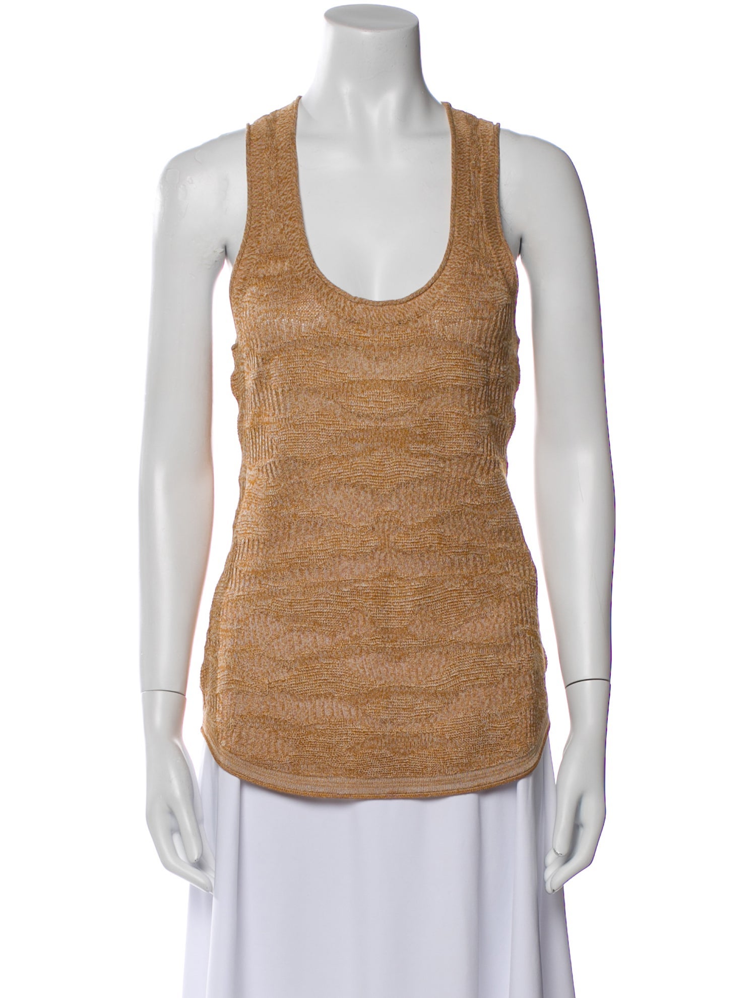 Veronica Beard Scoop Neck Sleeveless Top
