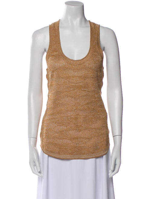 Veronica Beard Scoop Neck Sleeveless Top