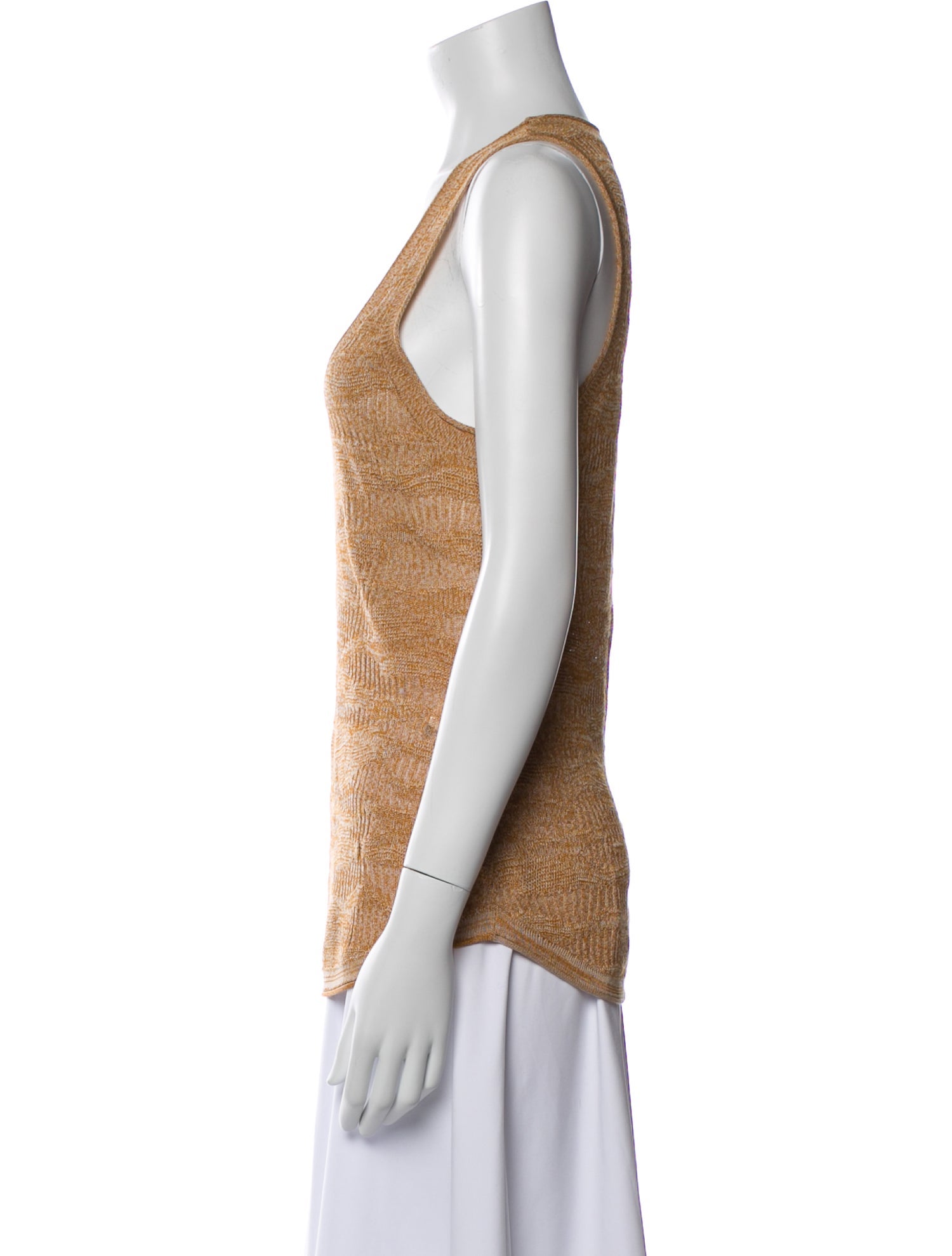 Veronica Beard Scoop Neck Sleeveless Top