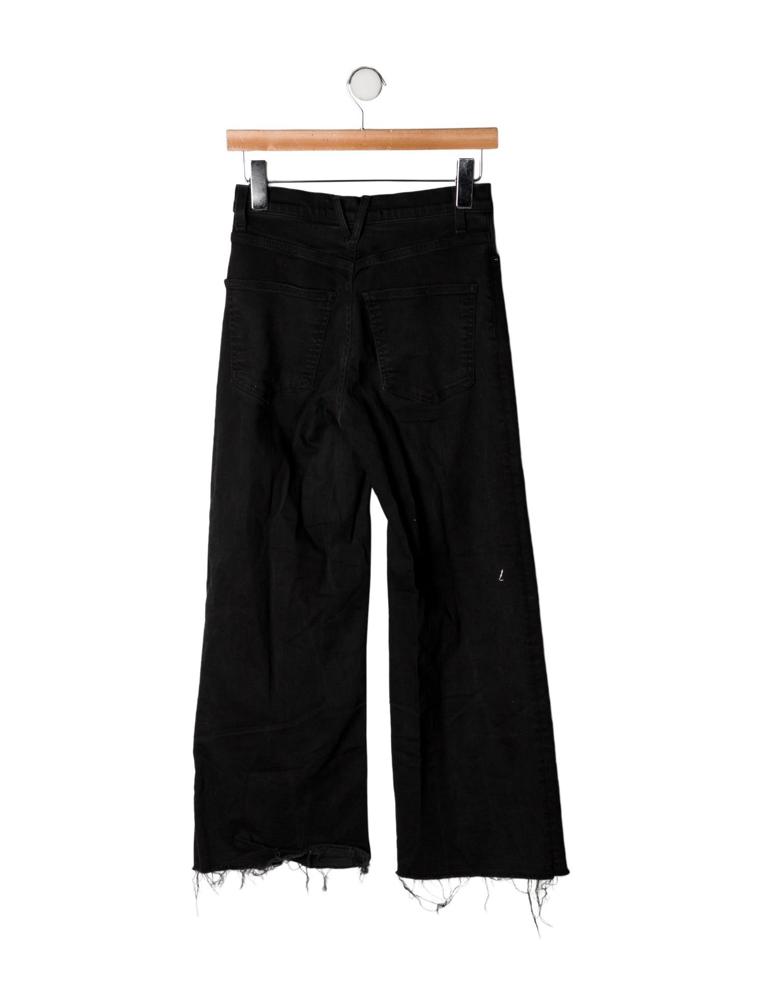 Veronica Beard Mid-Rise Wide Leg Jeans